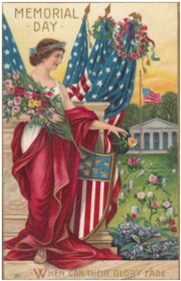 Lest We Forget Decoration Memorial Day Vintage Postcard Collection Butler County Historical Society